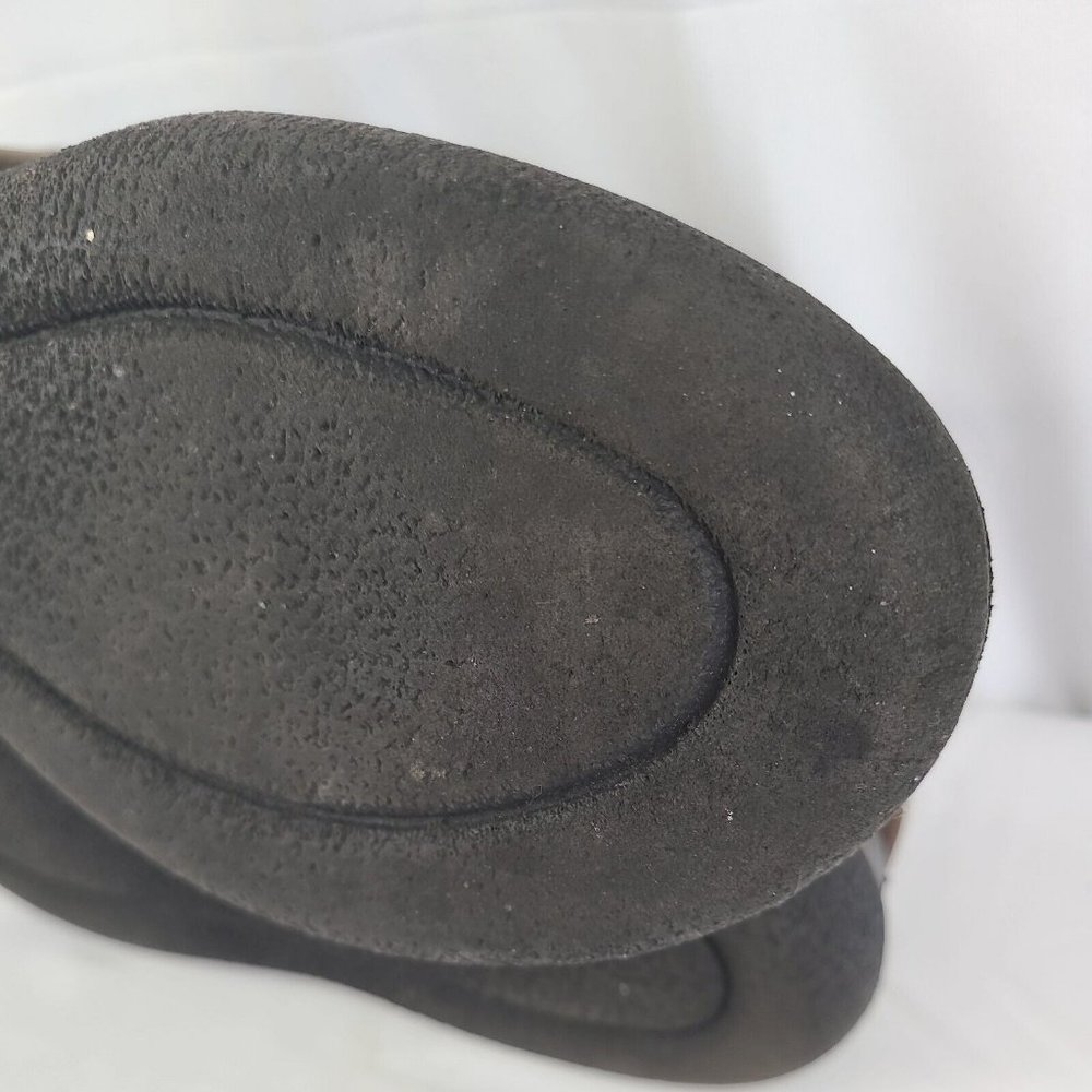 Ecco Women's 39/ 8-8.5 Brown Nubuck Leather Comfort Casual Lace Up Sneaker Shoes - Picture 7 of 14